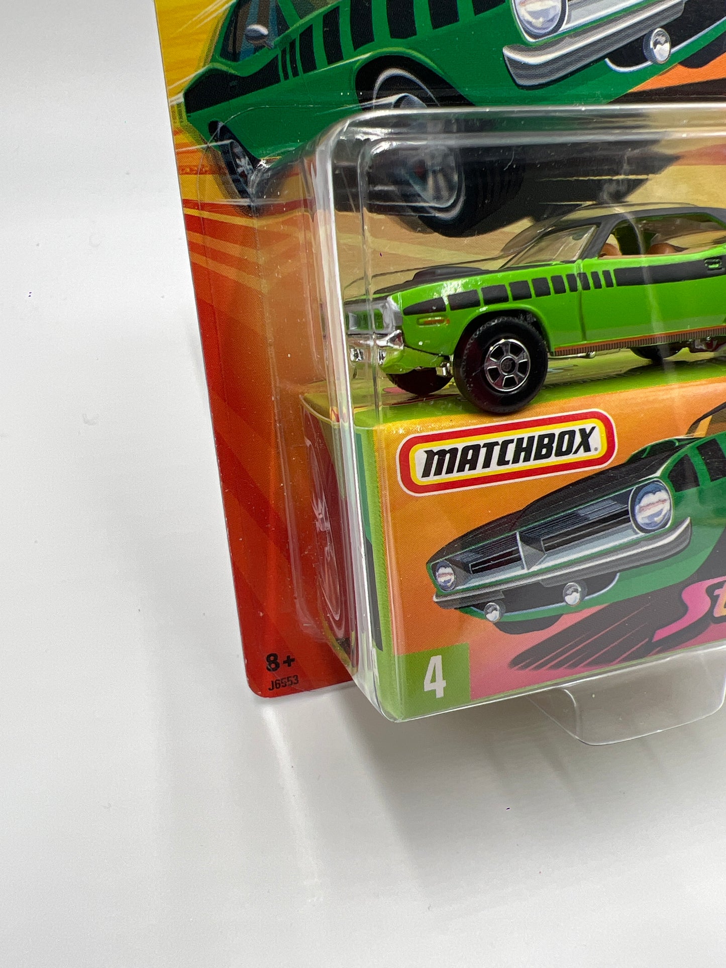Matchbox Streakers #4 Plymouth Hemi Cuda Green 170G
