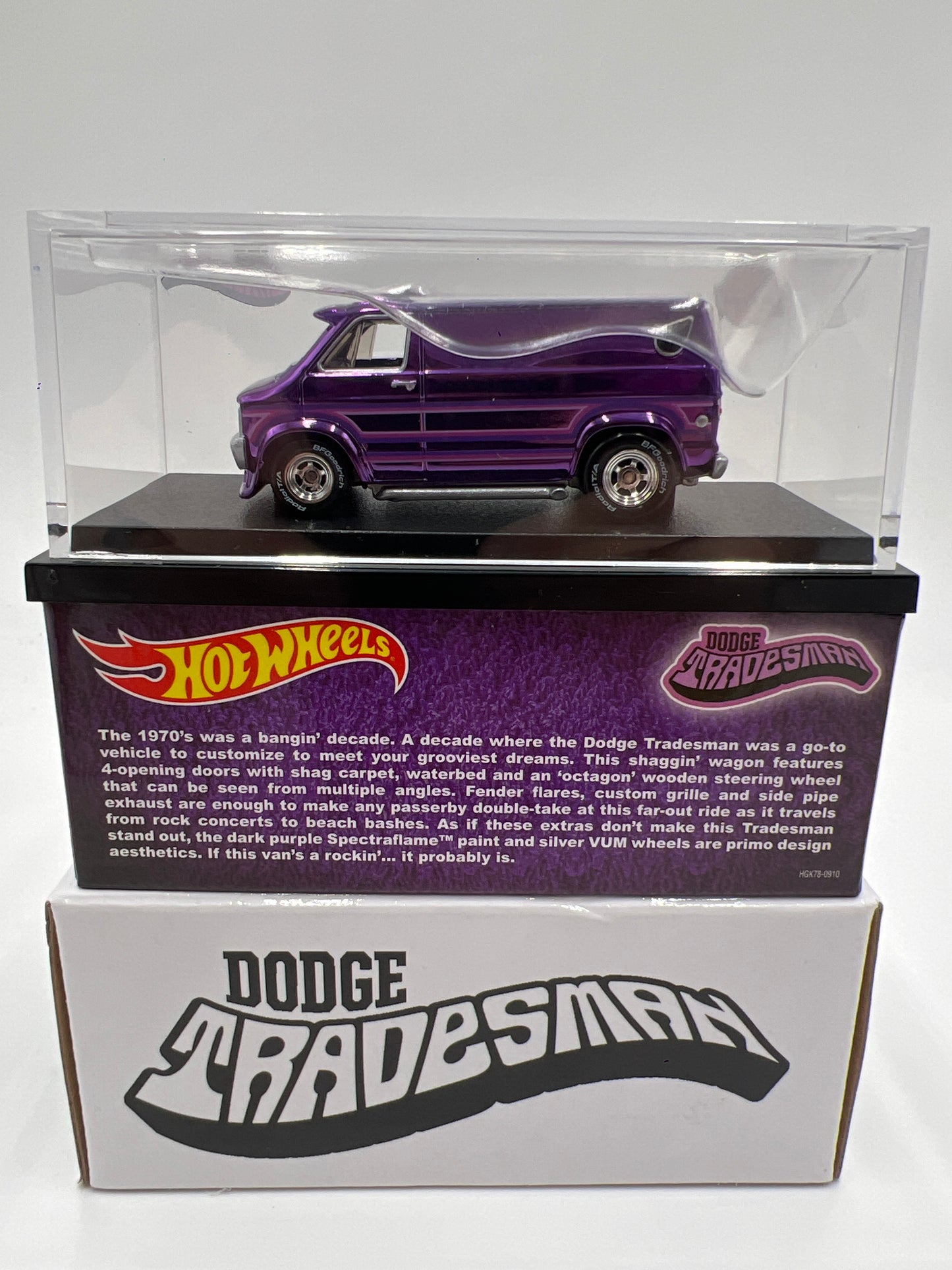 2023 Hot Wheels RLC #22046/30000 Dodge Tradesman Van Purple
