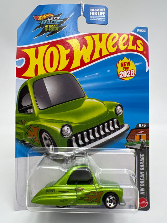 2026 Hot Wheels P Case #148 Tooned Purple Passion Green