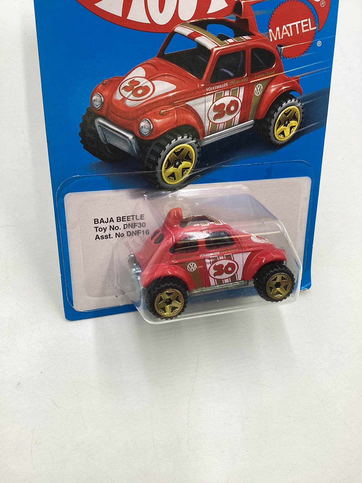 Hot Wheels Retro Style Series #DNF30 Baja Beetle Red 157D