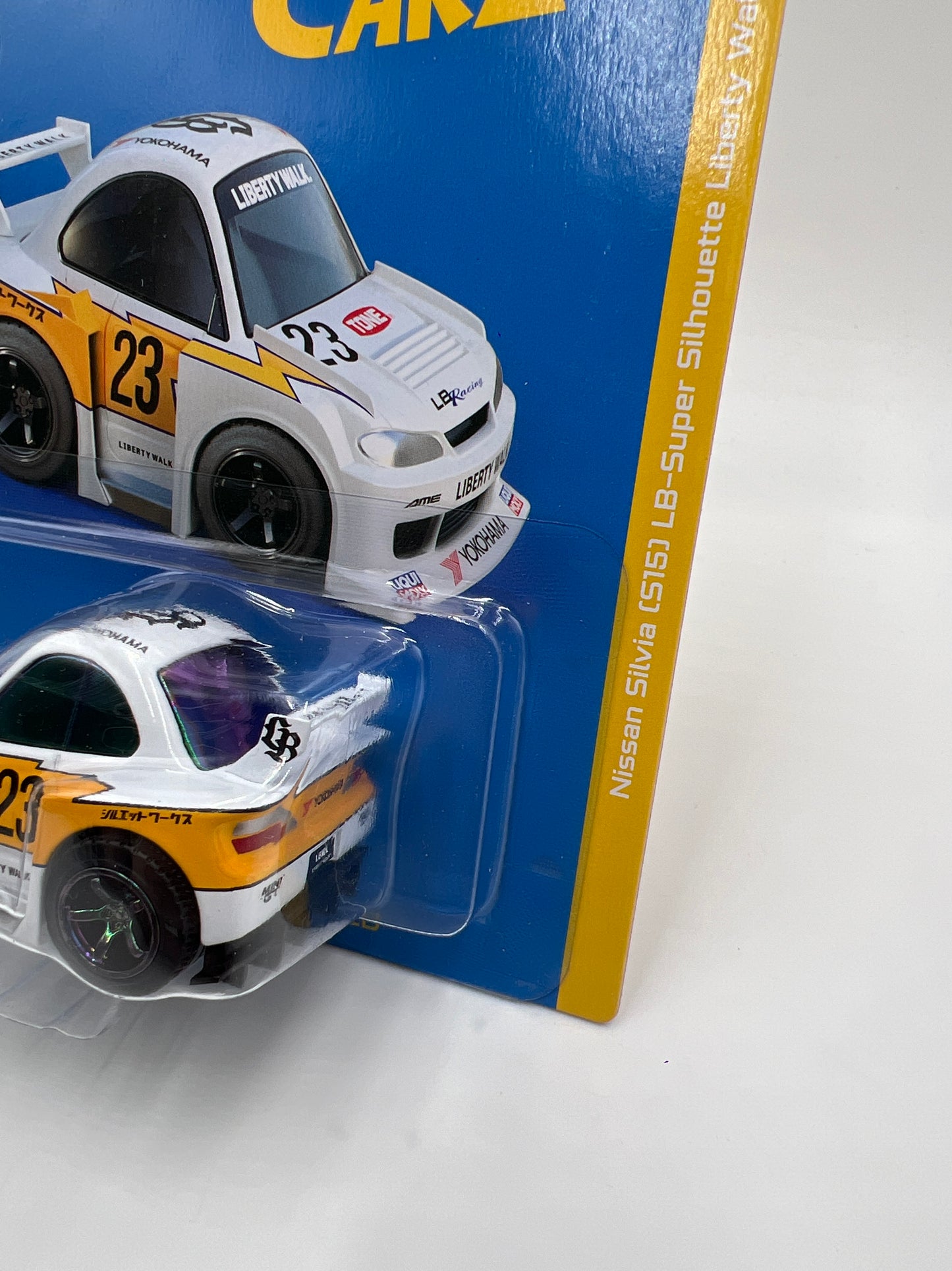 Mini GT Qube Carz CHASE 1/500 Liberty Walk #5 Nissan Silvia S15 LB-Super Silhouette Liberty Walk Presentation