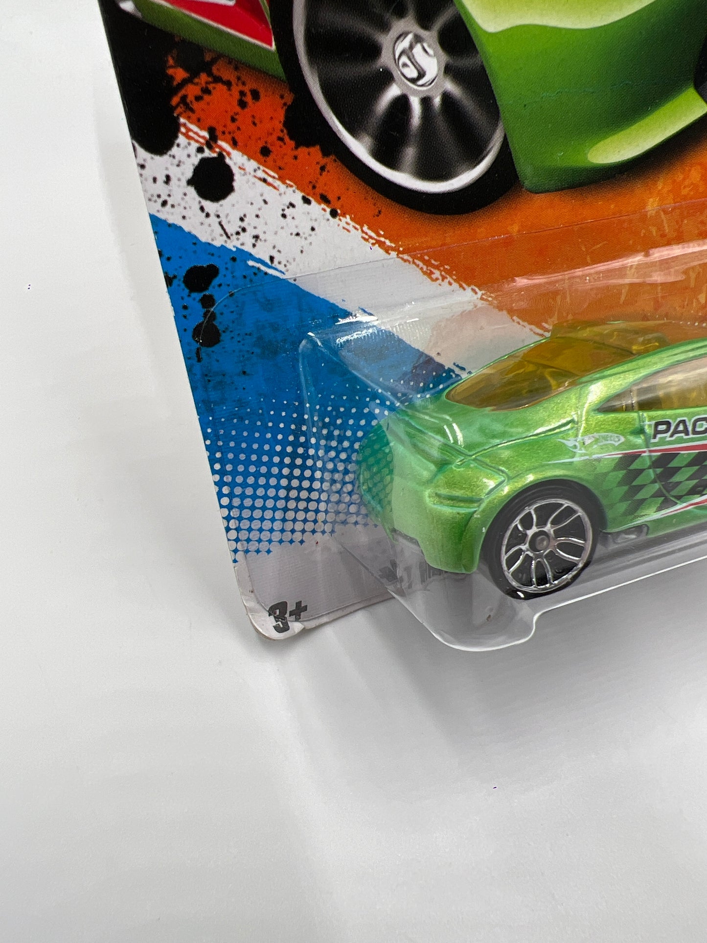 2011 Hot Wheels Thrill Racers Raceway #221 Mitsubishi Eclipse Concept Car Green