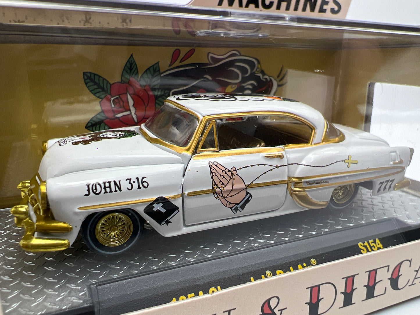 2026 M2 Machines S154 Flash & Diecast CHASE 1954 Chevrolet Bel Air