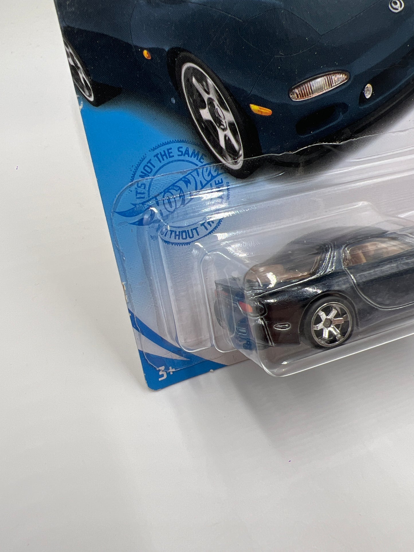 2021 Hot Wheels Super Treasure Hunt #88 95 Mazda RX-7 Black W/Protector