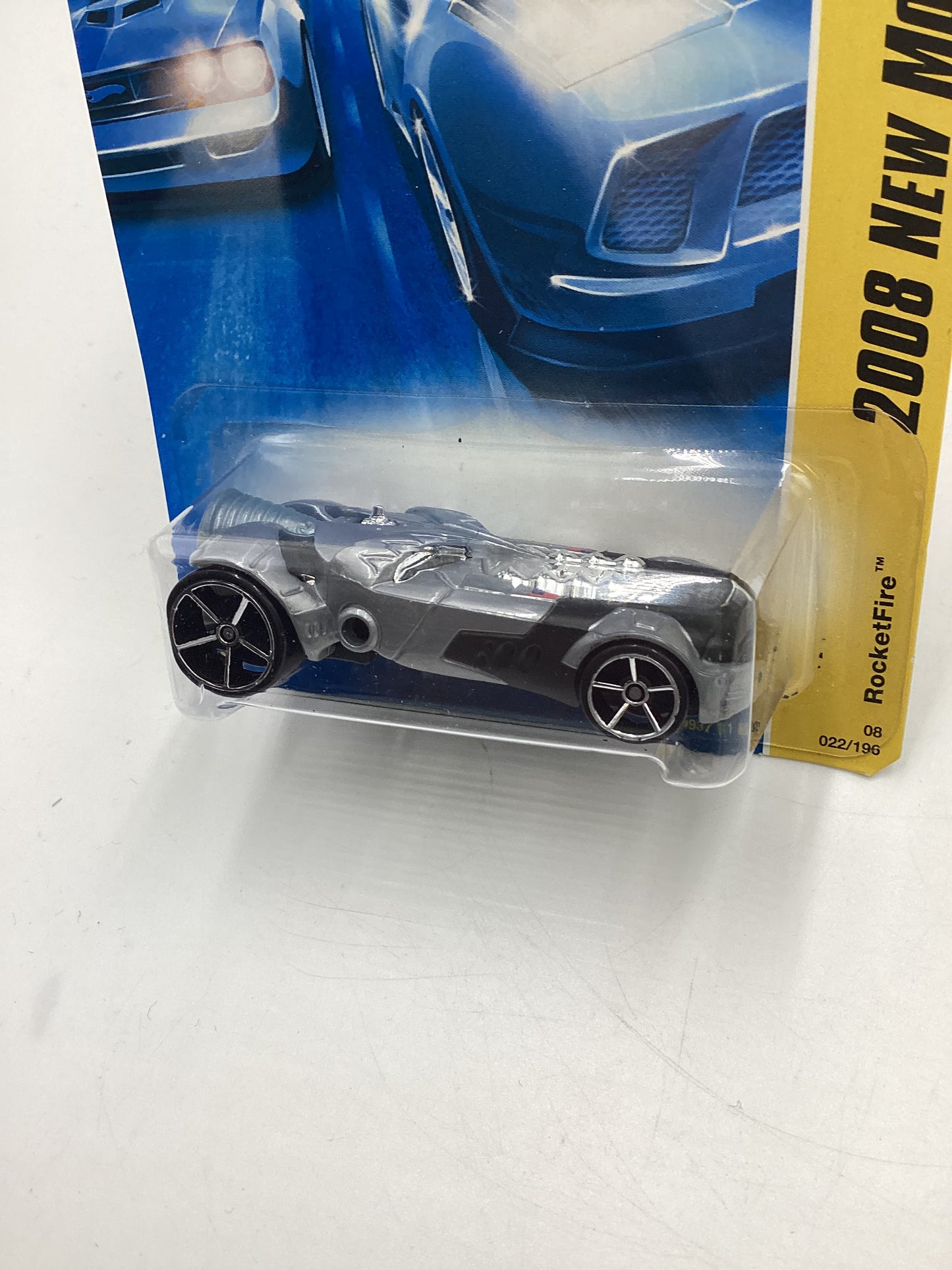 2008 Hot Wheels New Models #22 Rocketfire Gray VV3