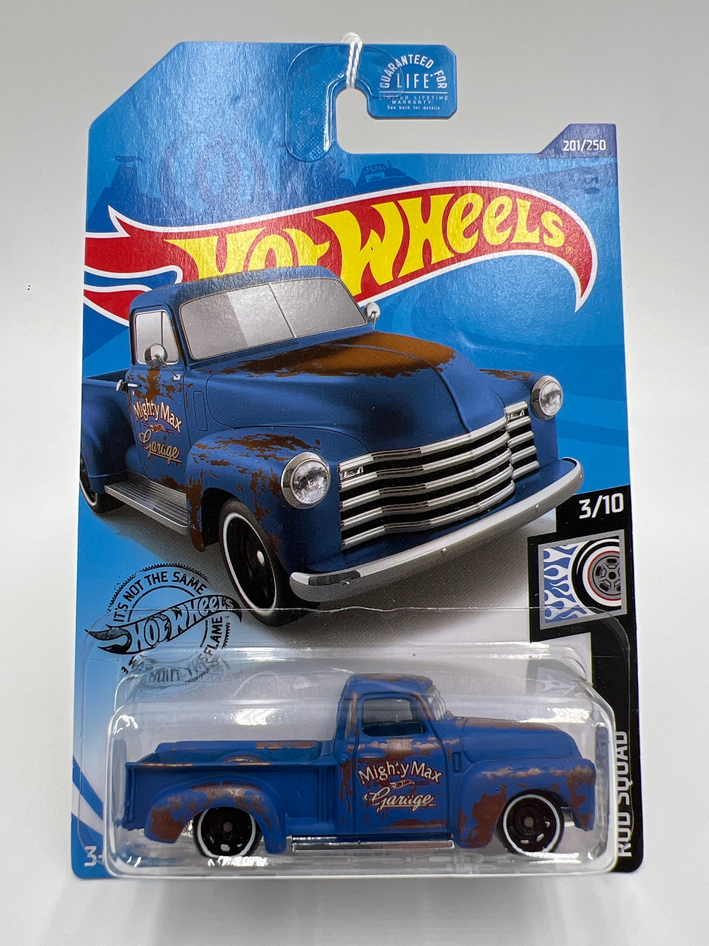 2020 Hot Wheels Rod Squad #201 52 Chevy Blue 13F