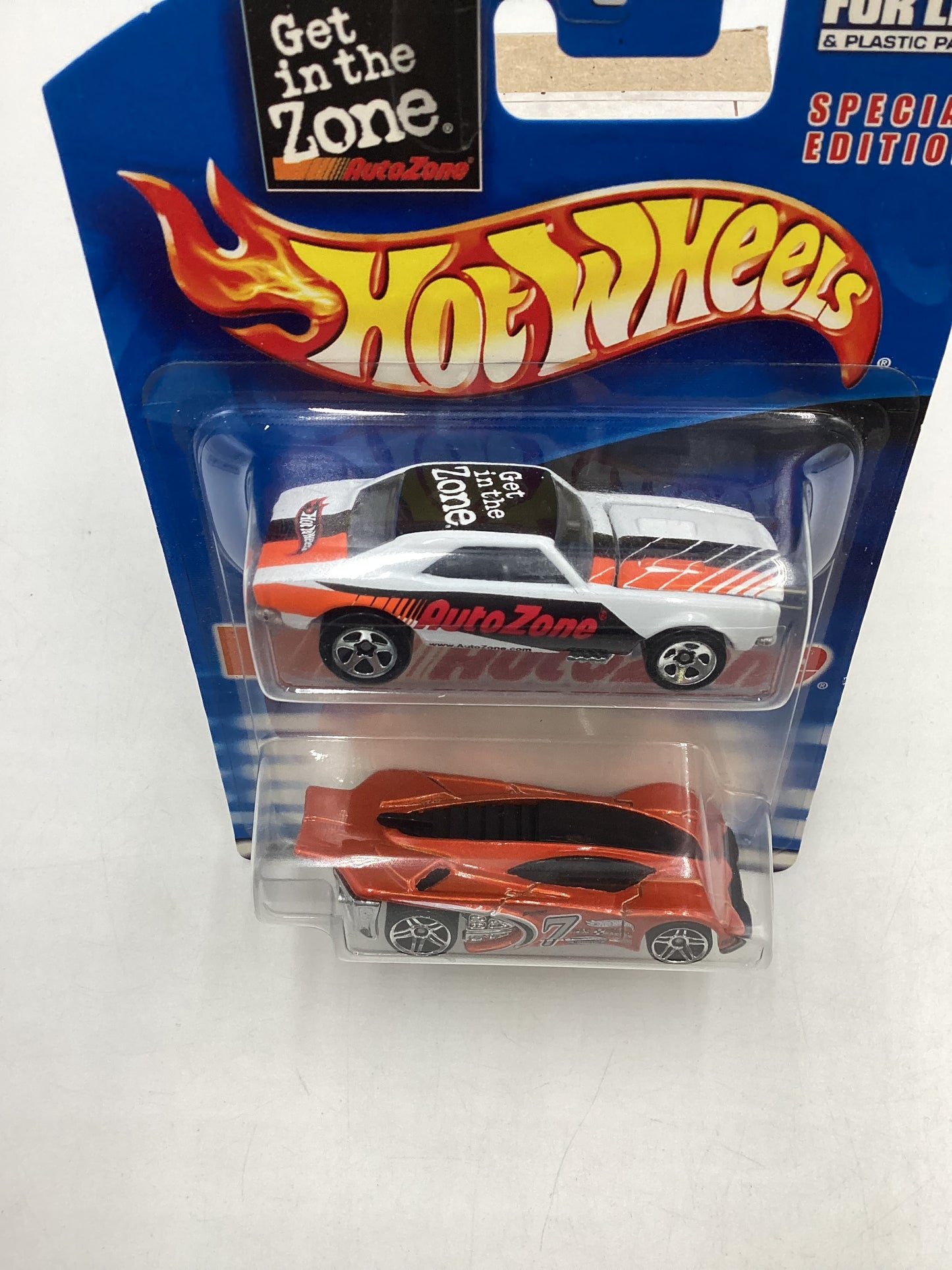 Hot wheels Special Edition Autozone 2 Pack 1967 Camaro/ Side Draft