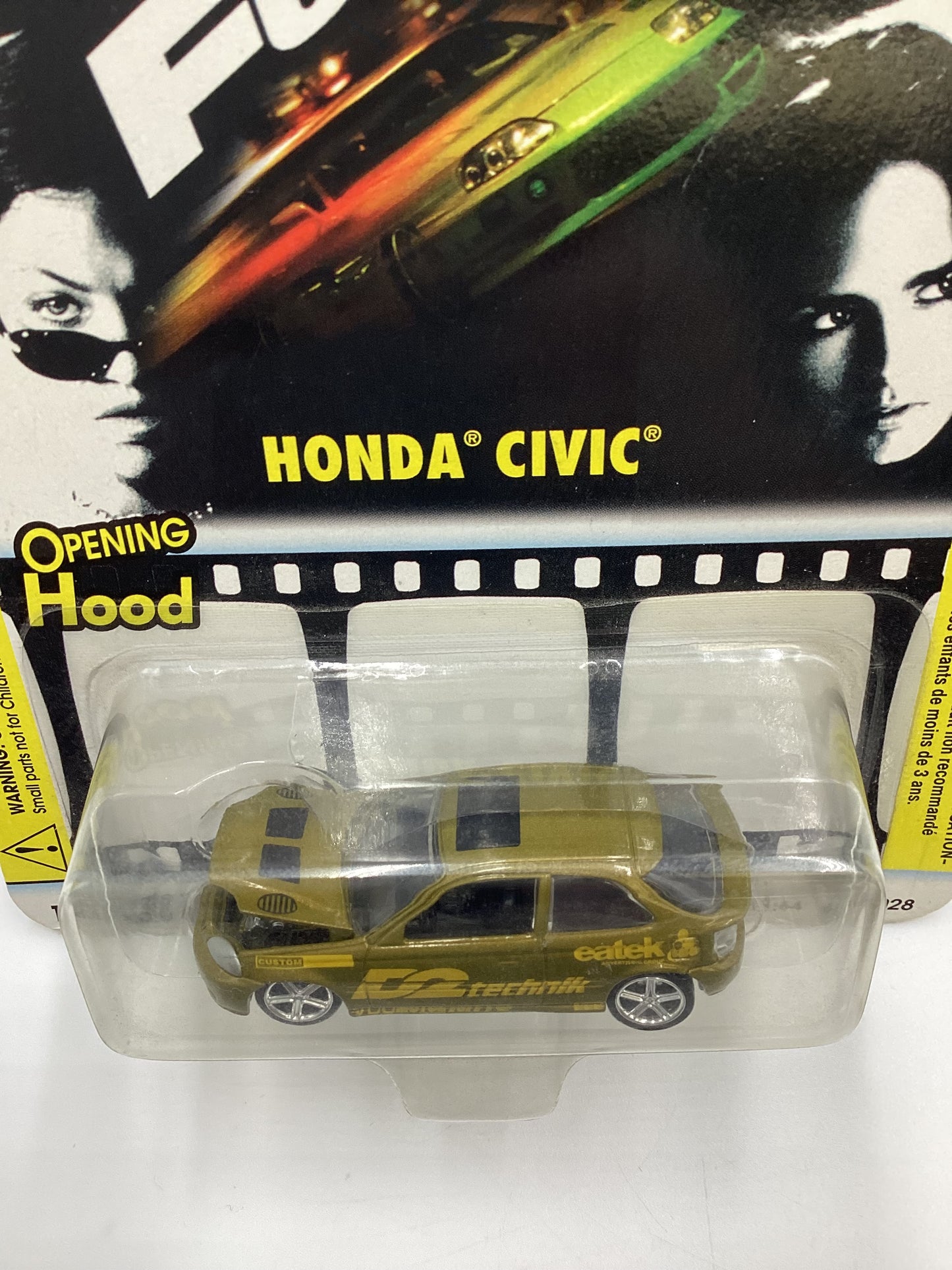 Revell The Fast and the Furious Honda Civic Gold #102