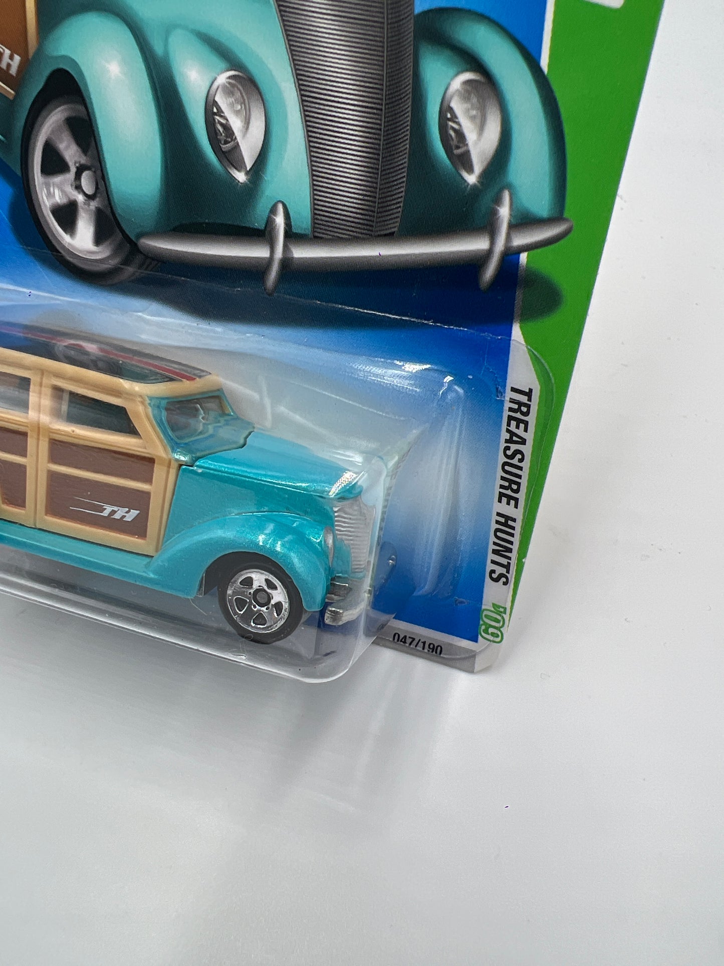 2009 Hot Wheels Treasure Hunts #47 37 Ford Light Blue/Tan 277A