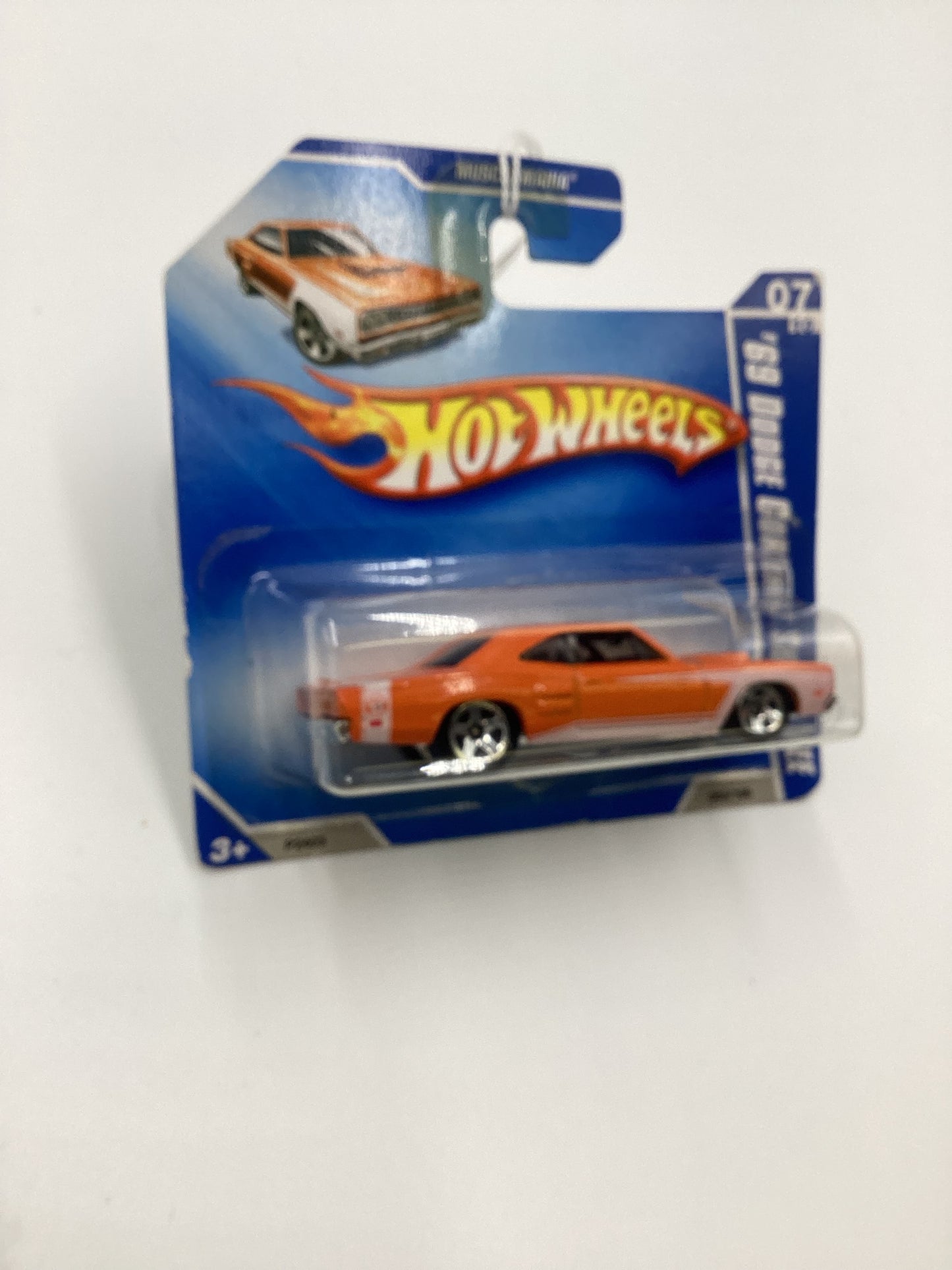 2009 Hot Wheels #083 69 Dodge Coronet Super Bee Orange Short Card