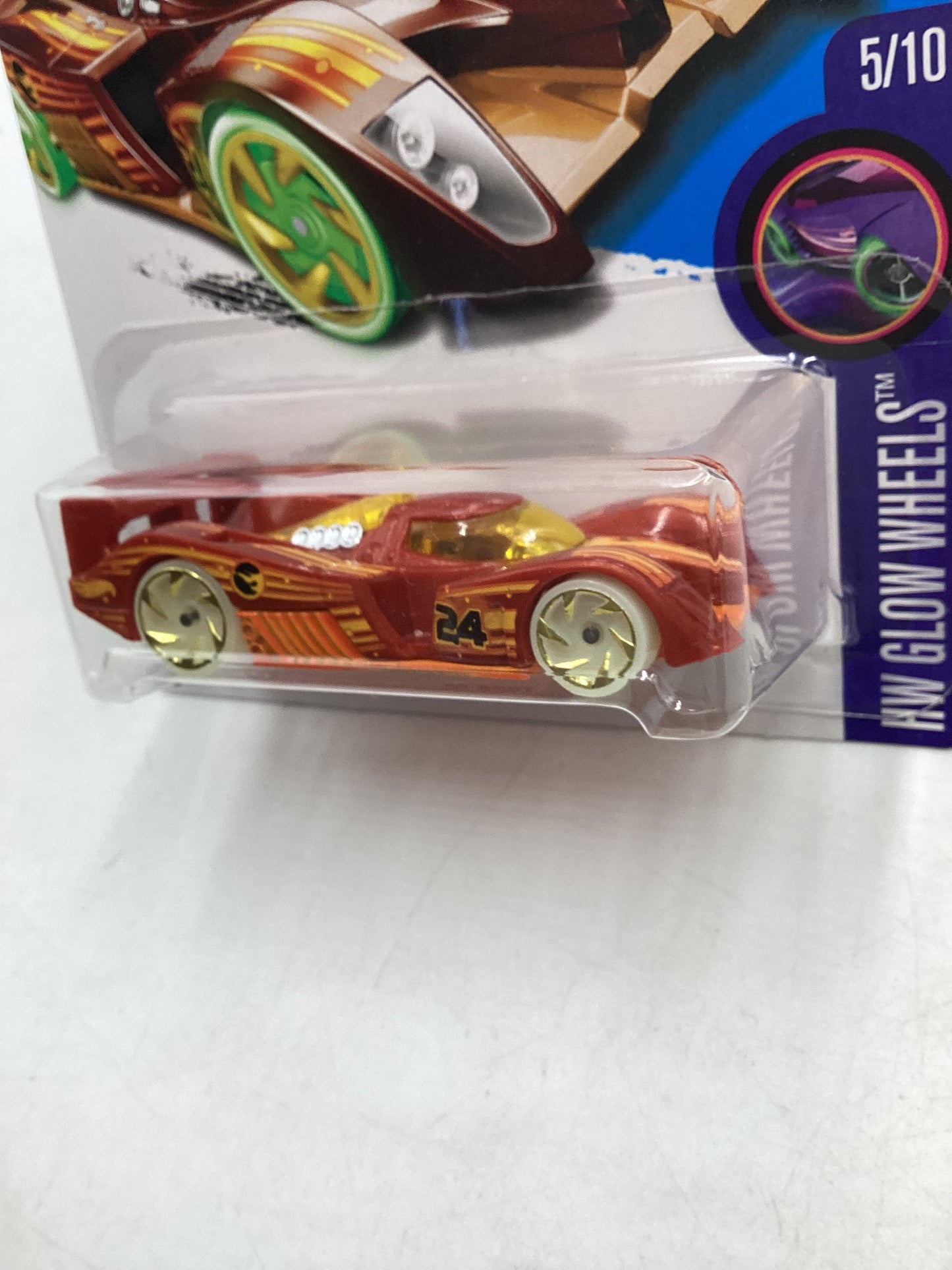 2017 Hot wheels Treasure Hunt Factory Sealed 24 Ours Orange 276D