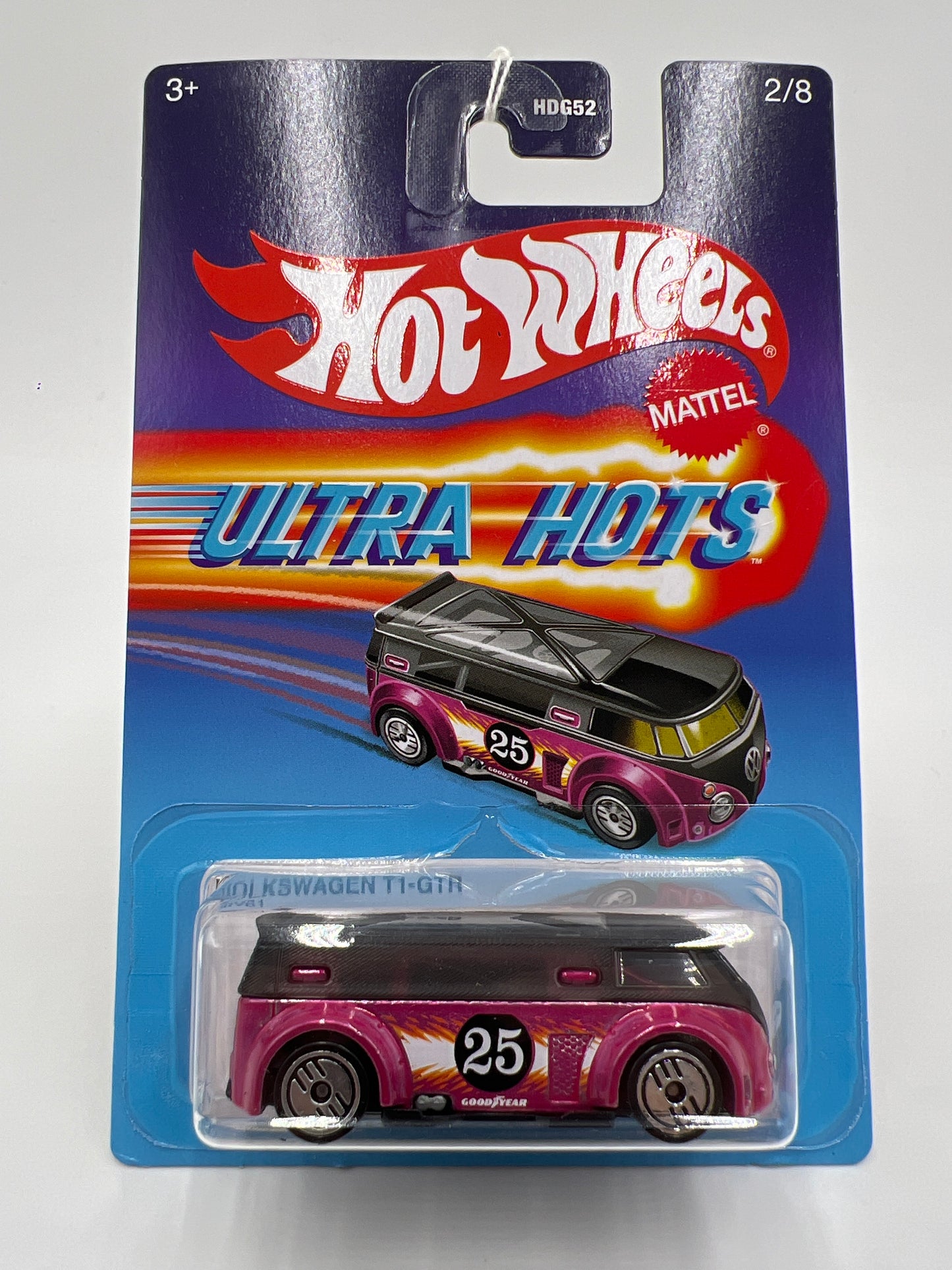 2025 Hot Wheels Target Ultra Hots #2 Volkswagen T1-GTR Pink/Black 158D