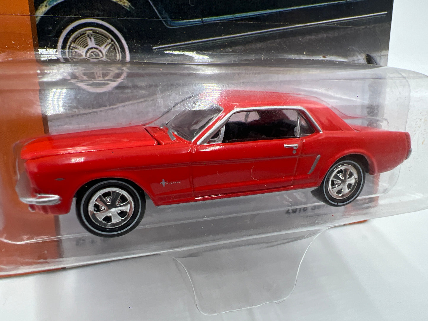 Johnny Lightning Muscle Cars USA #9 Release 2 Version D 1/1836 1965 Ford Mustang Red
