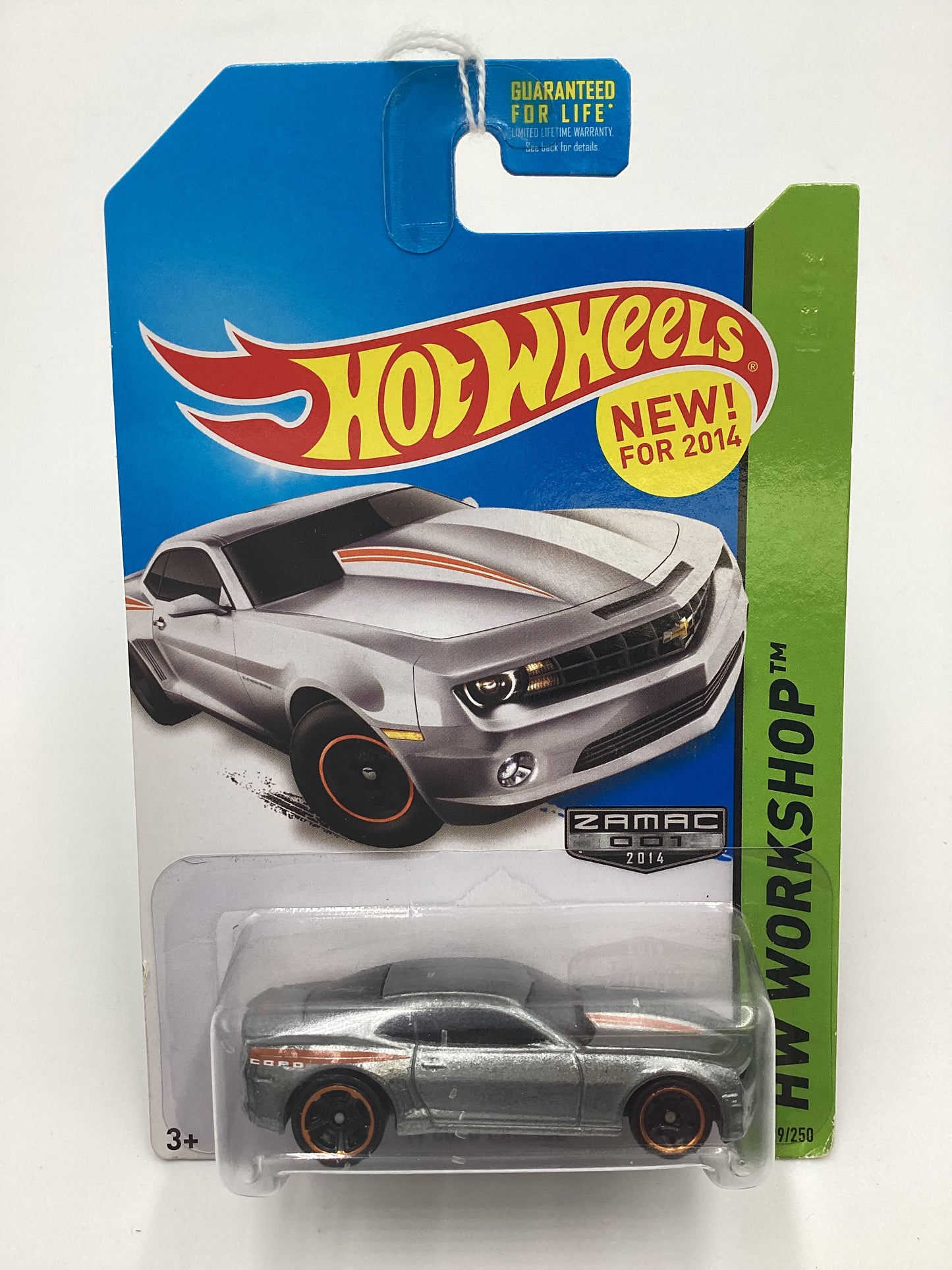 2014 Hot Wheels Zamac 001 #229 14 Copo Camaro