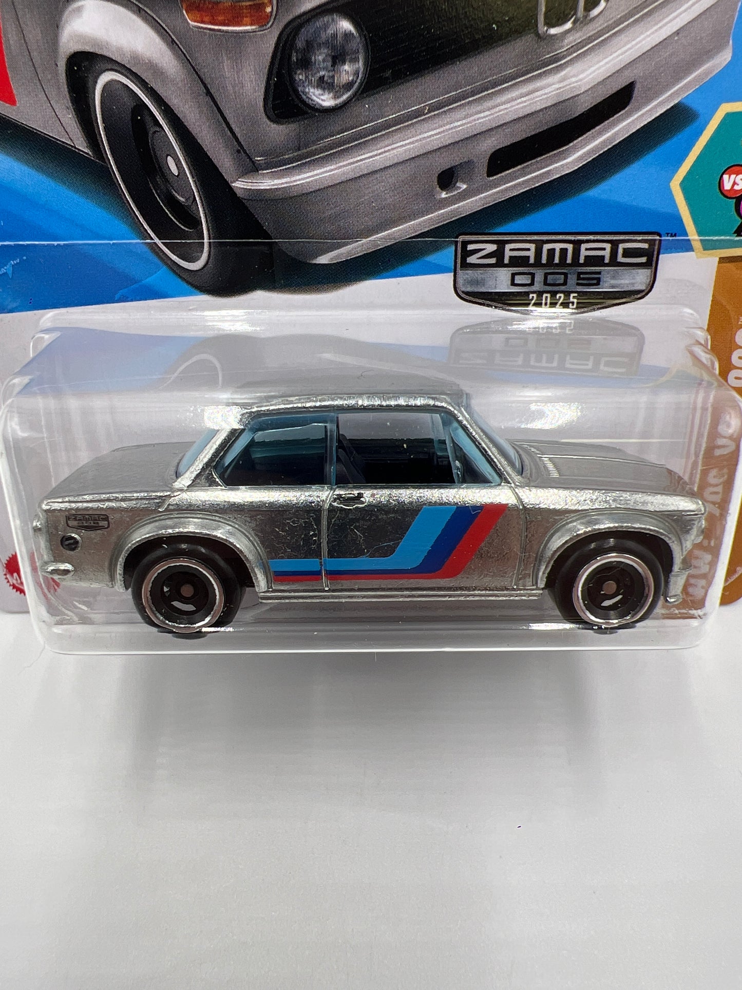 2025 Hot Wheels H Case Walmart Exclusive Zamac 005 #77 70s Vs. 90s BMW 2002 143i