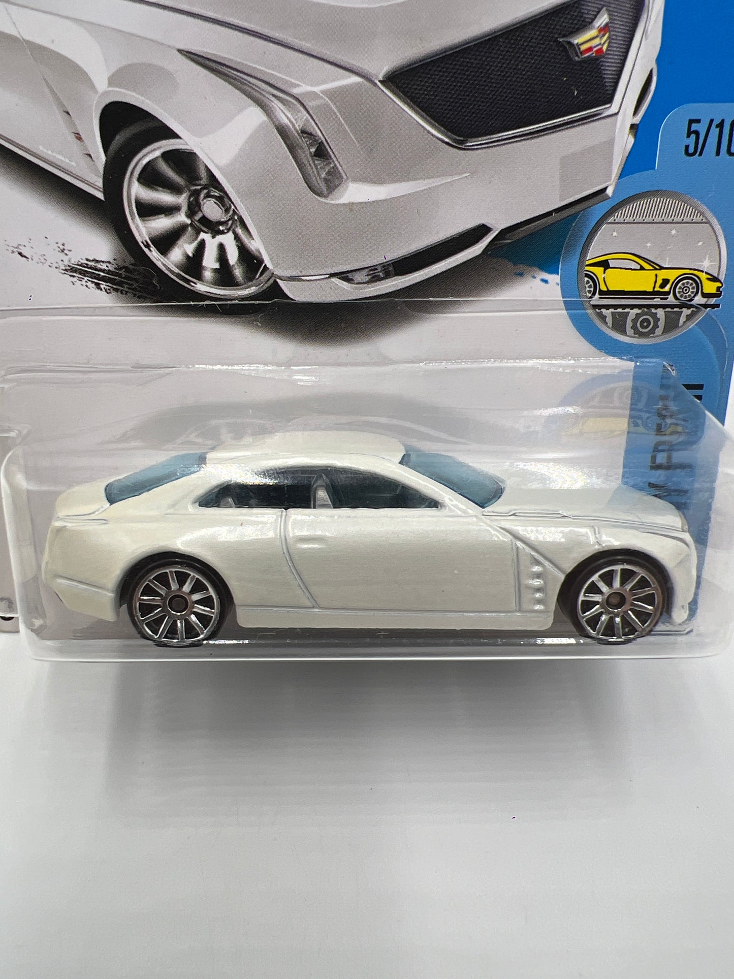 2017 Hot Wheels Factory Fresh #8 Cadillac Elmiraj White 56A