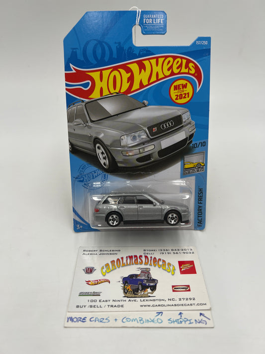 2021 Hot Wheels Factory Fresh #157 94 Audi Avant RS2 Silver 104C