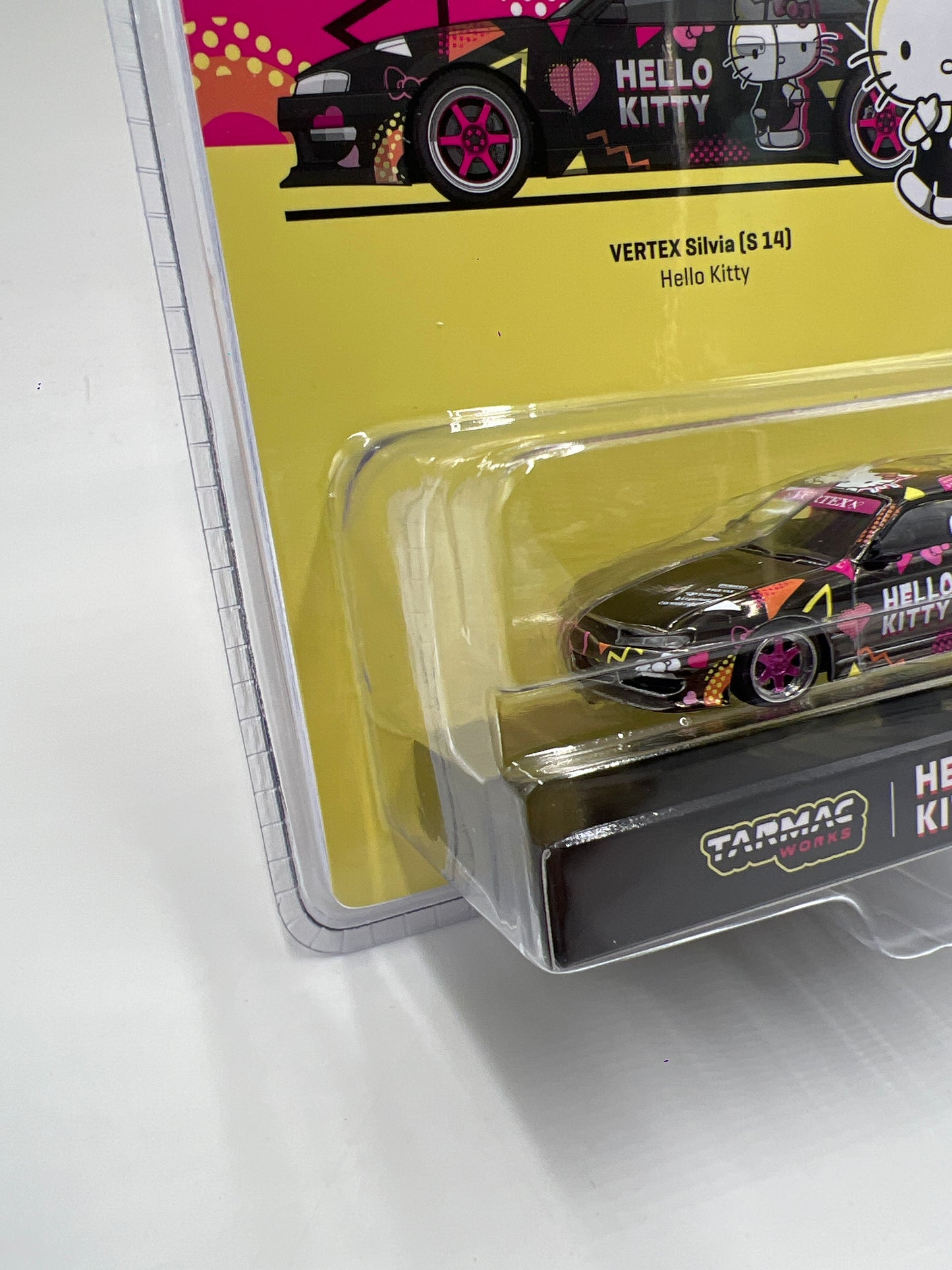 Tarmac Works Mijo Exclusives Vertex Nissan Silvia S14 Hello Kitty