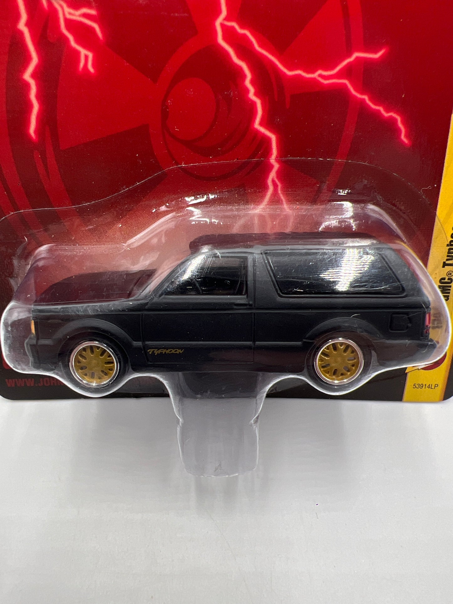 Johnny Lightning Tomy #23 1993 GMC Typhoon Black