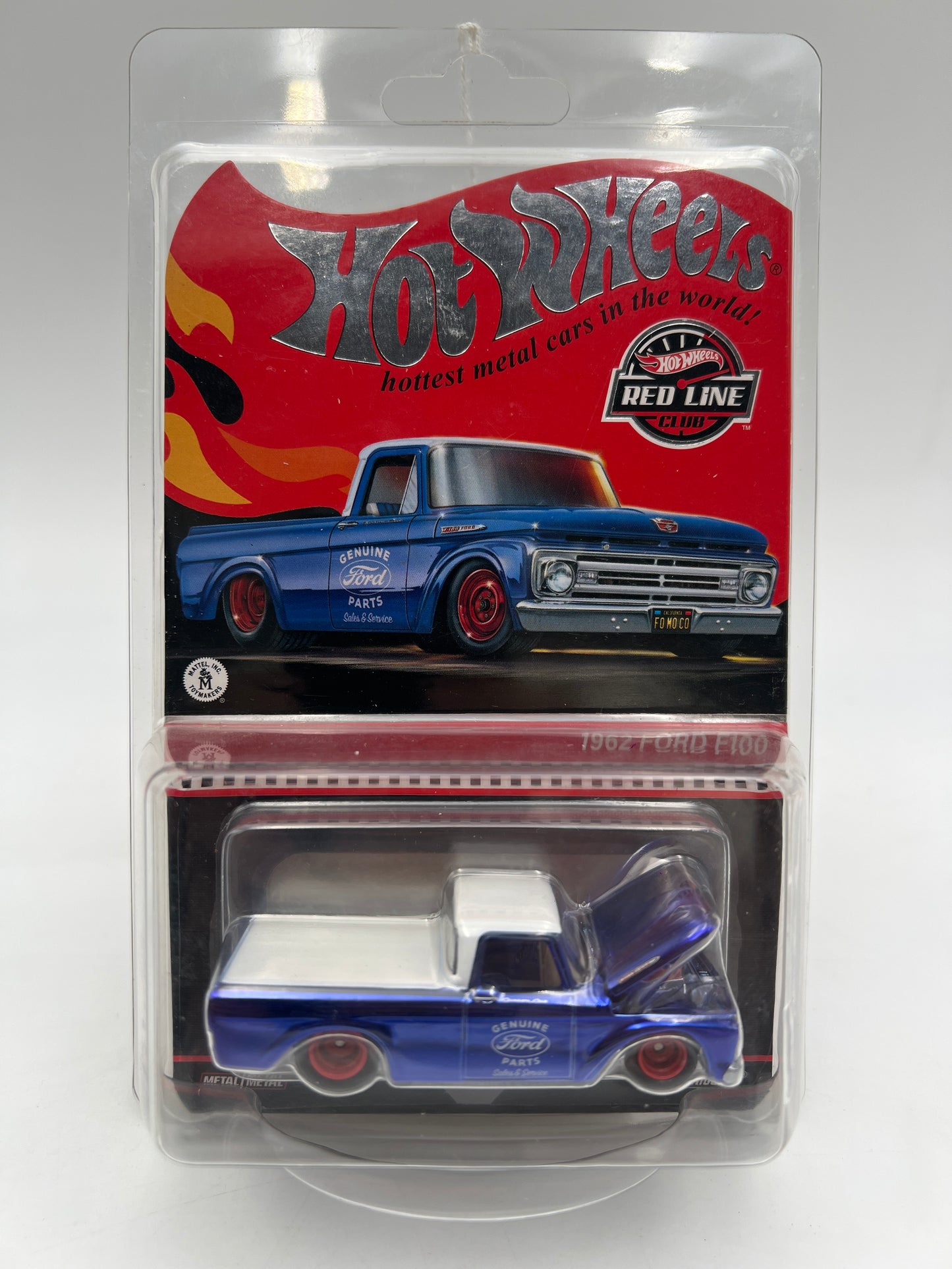 2022 Hot Wheels RLC 1962 Ford F-100 Blue W/Protector