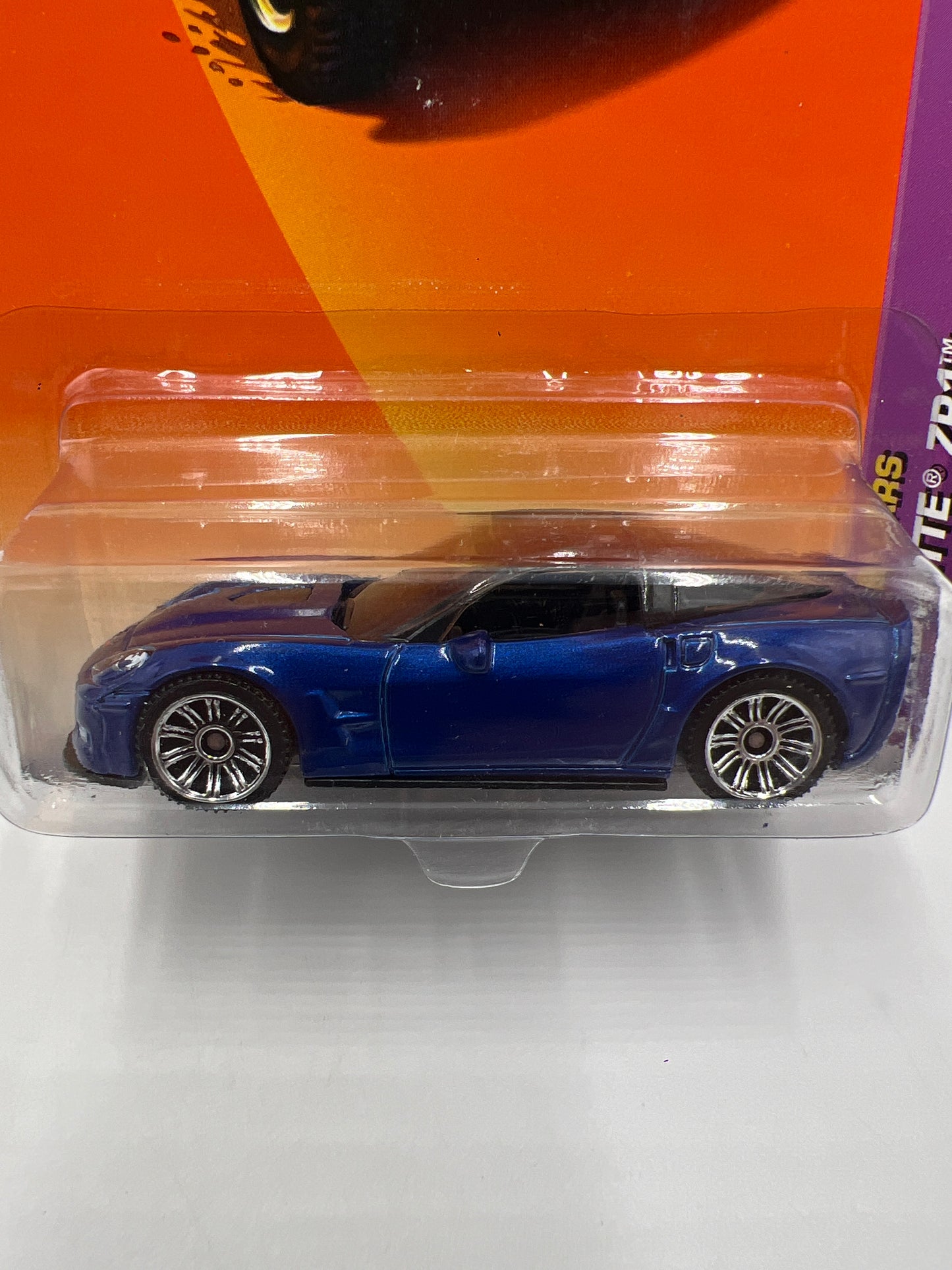 Matchbox Sports Cars #6 Corvette ZR1 Blue 216D