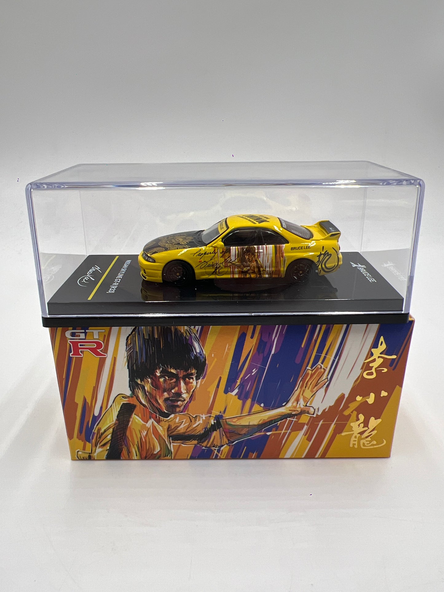Inno64 1/64 Bruce Lee 50 Years Legacy Set Of 4 Nissan Skyline R31/R32/R33/R34