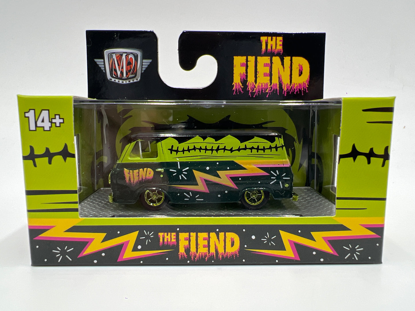 2025 M2 Machines Walmart Exclusive Halloween The Fiend CHASE 1965 Ford Econoline Van WMTS21