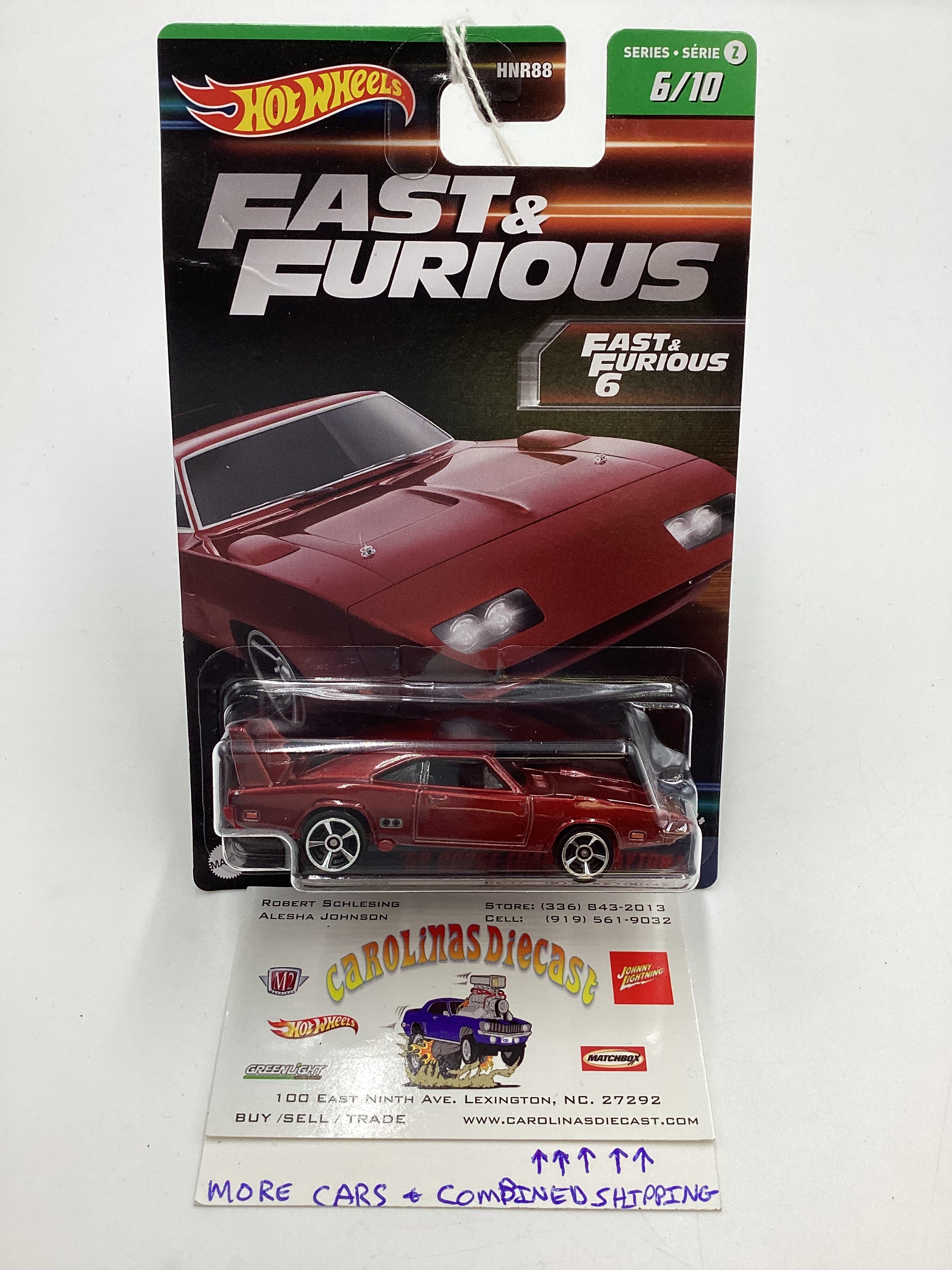 Hot shops Wheels 69 Dodge Charger Daytona Super Treasure Hunt