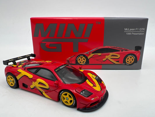 Mini GT #684 MiJo Exclusive McLaren F1 GTR 1996 Presentation