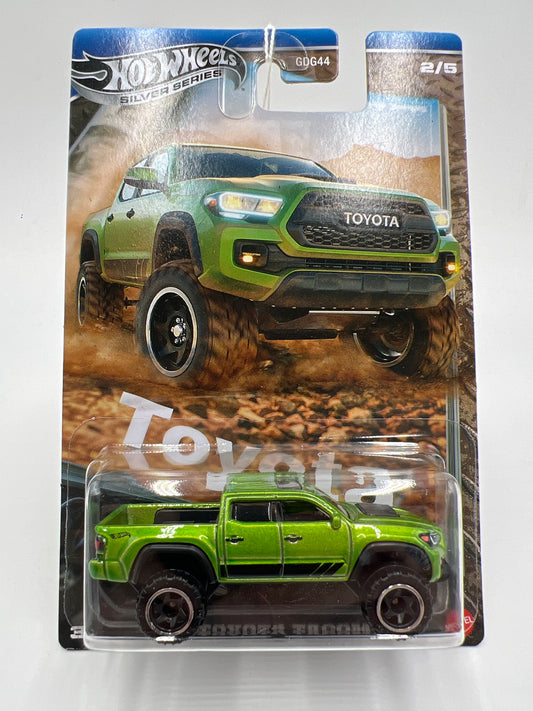 2025 Hot Wheels Silver Series Toyota Set #2 20 Toyota Tacoma Green 163B