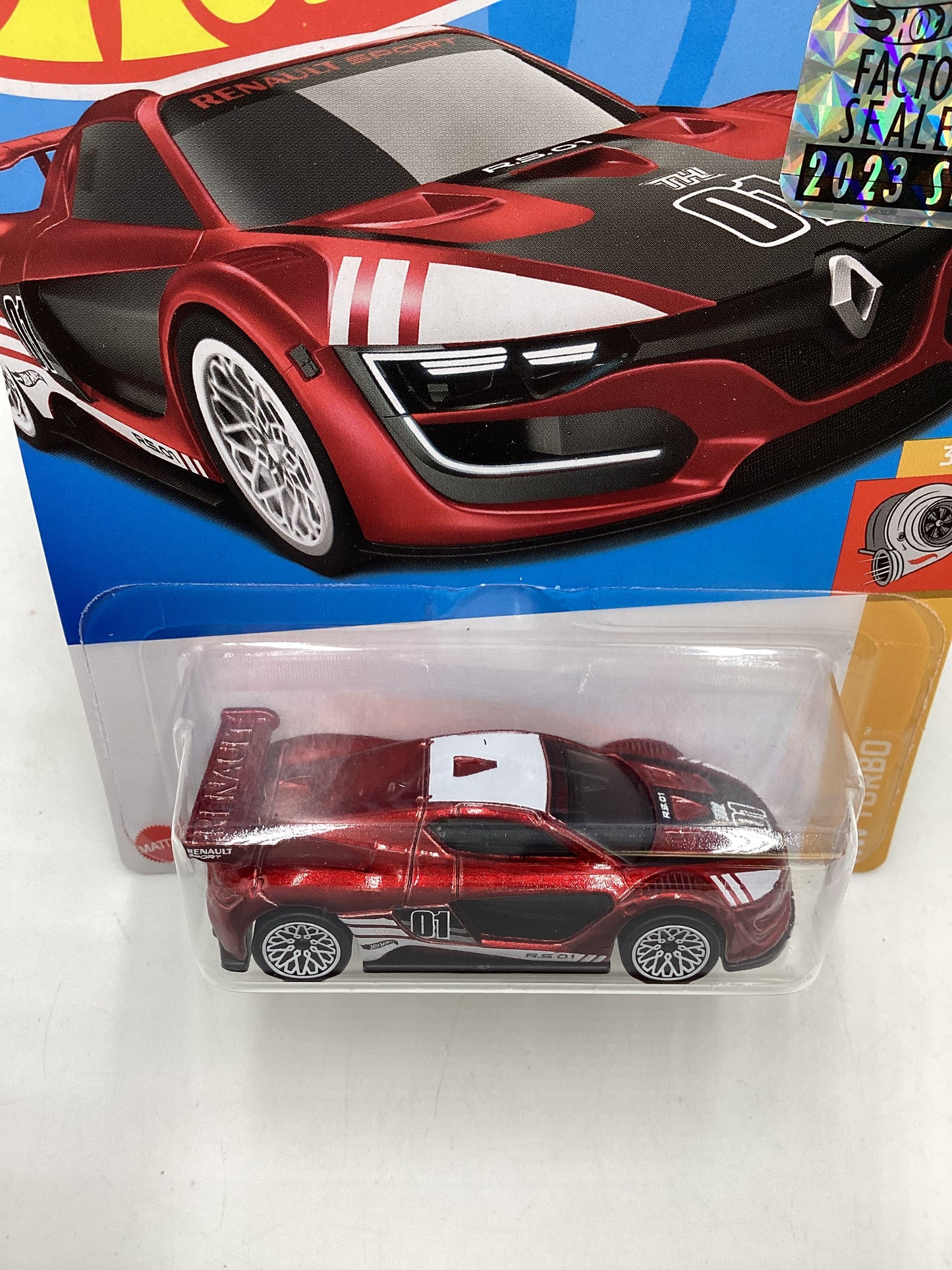 2023 Hot Wheels Super Treasure hunt 1/1250 Renault Sport R.S. 01 Factory Sealed W/ Protector