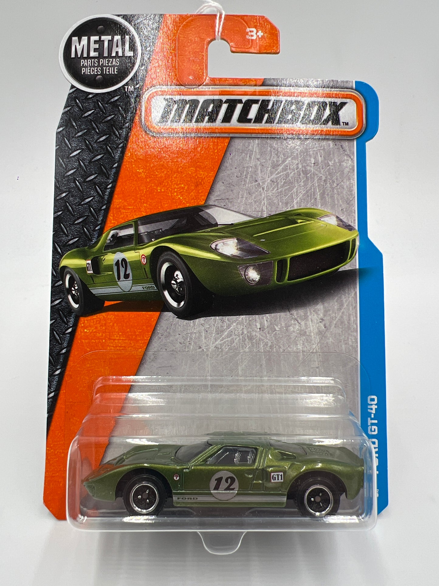 Matchbox Adventure City #23 Ford GT40 Green 206C