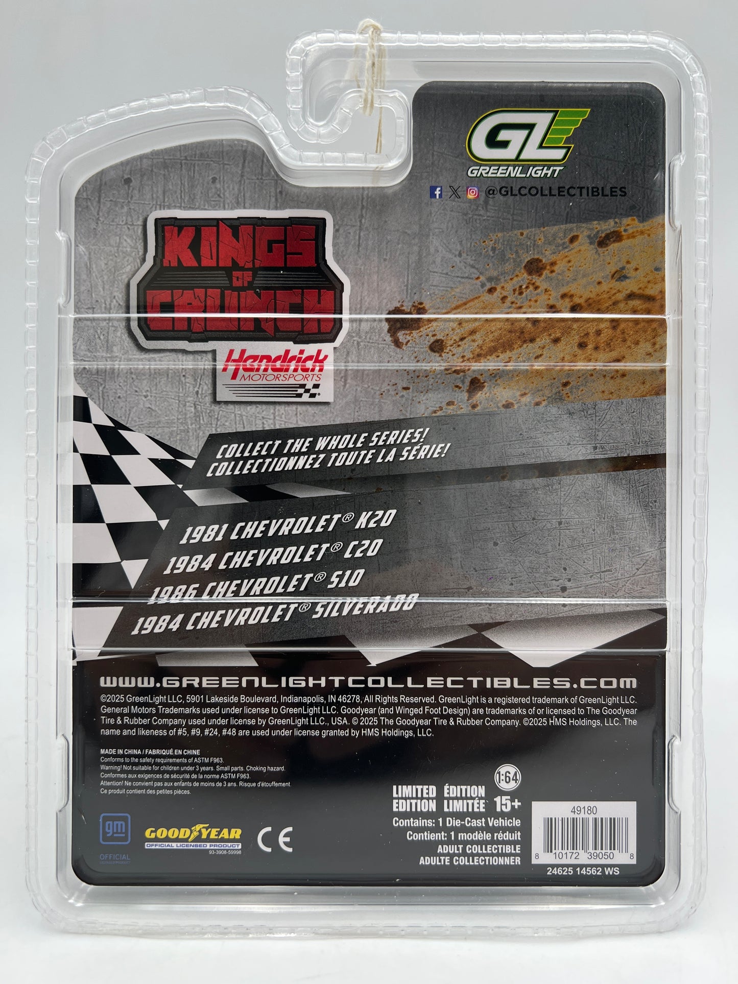 Greenlight Kings of Crunch Hendrick Series #5 Kyle Larson 1981 Chevrolet K20