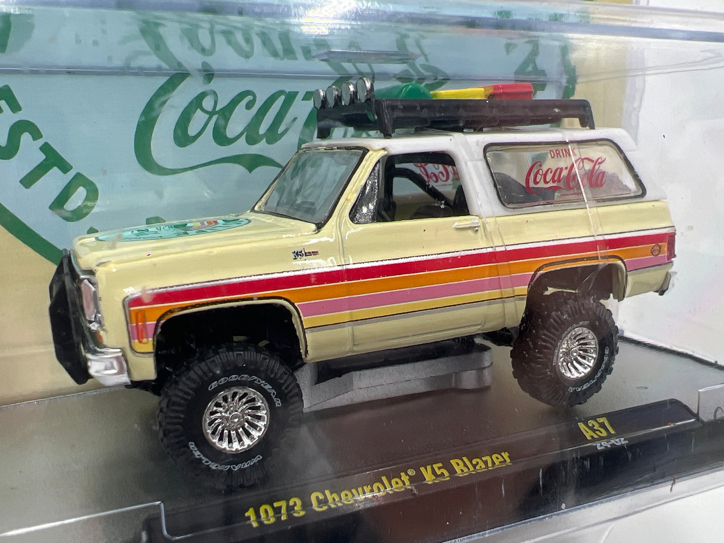 M2 Machines Coca Cola 1973 Chevrolet K5 Blazer A37