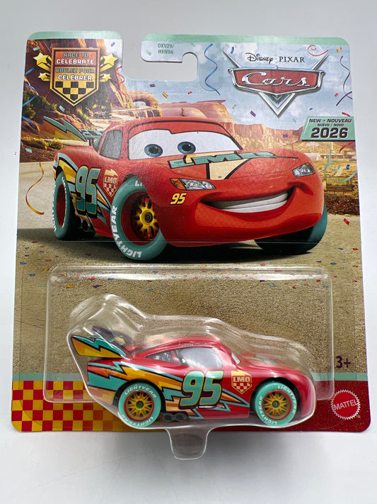 2026 Disney Pixar Cars Race To Celebrate Lightning McQueen