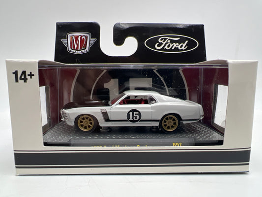 2026 M2 Machines R97 1970 Ford Mustang Custom White