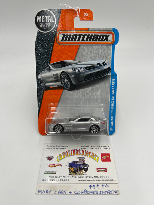 Matchbox Adventure City #29 Mercedes-Benz SLR McLaren Silver 210B