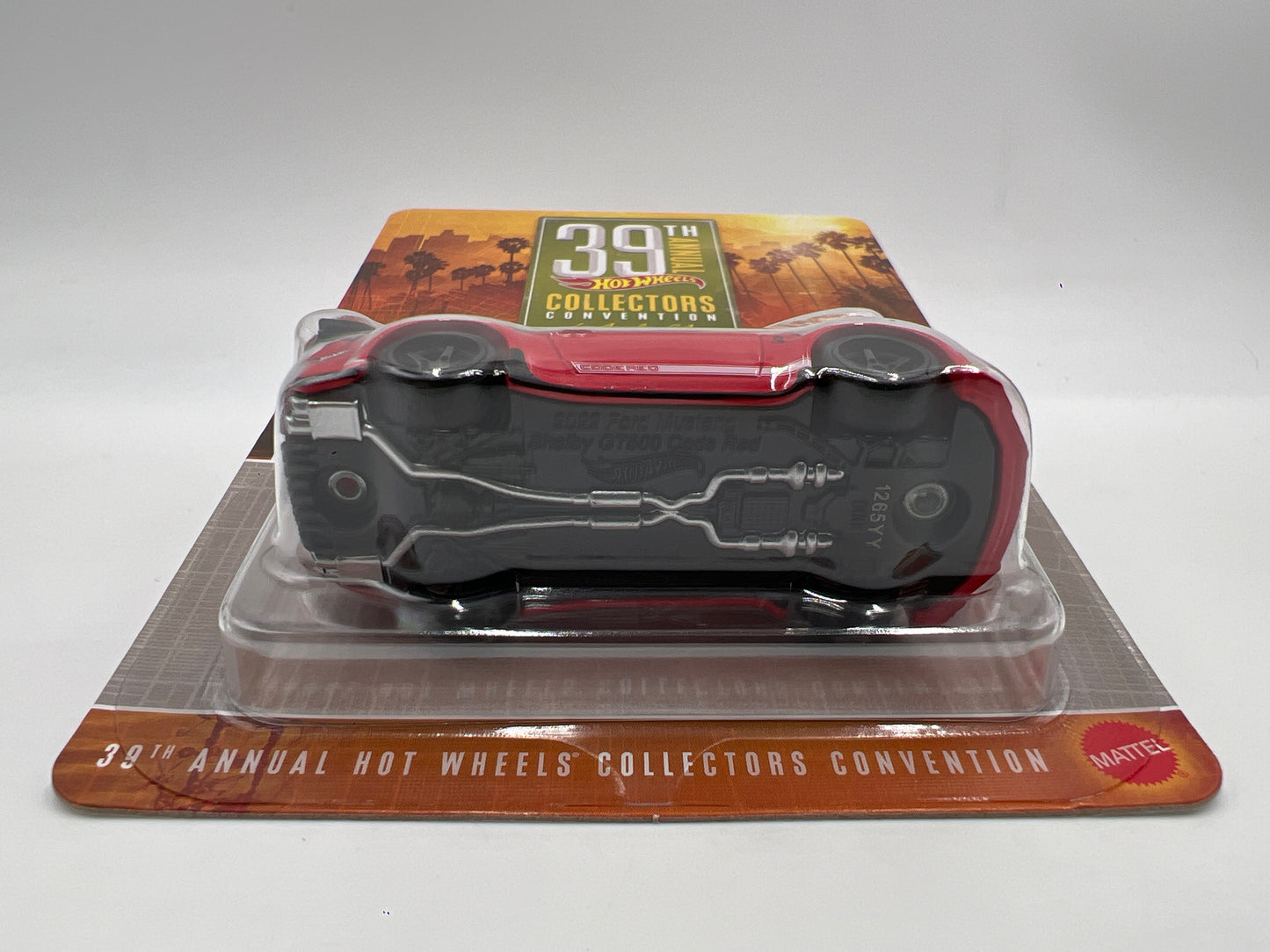 2025 Hot Wheels 39th Annual Collectors Convention LA #2406/6200 2022 Ford Mustang Shelby GT500 Code Red W/Protector