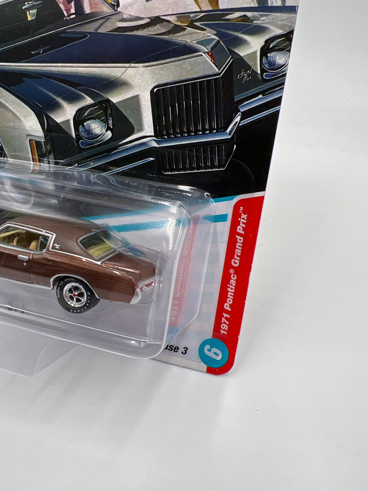 Johnny Lightning Classic Gold Release 3 Version A 1971 Pontiac Grand Prix Bronze Gold 230E