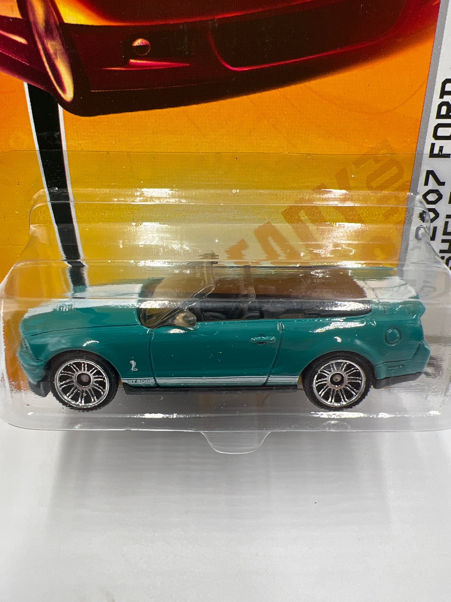 Matchbox #15 Sports Cars 2007 Ford Shelby GT500 Teal 208C