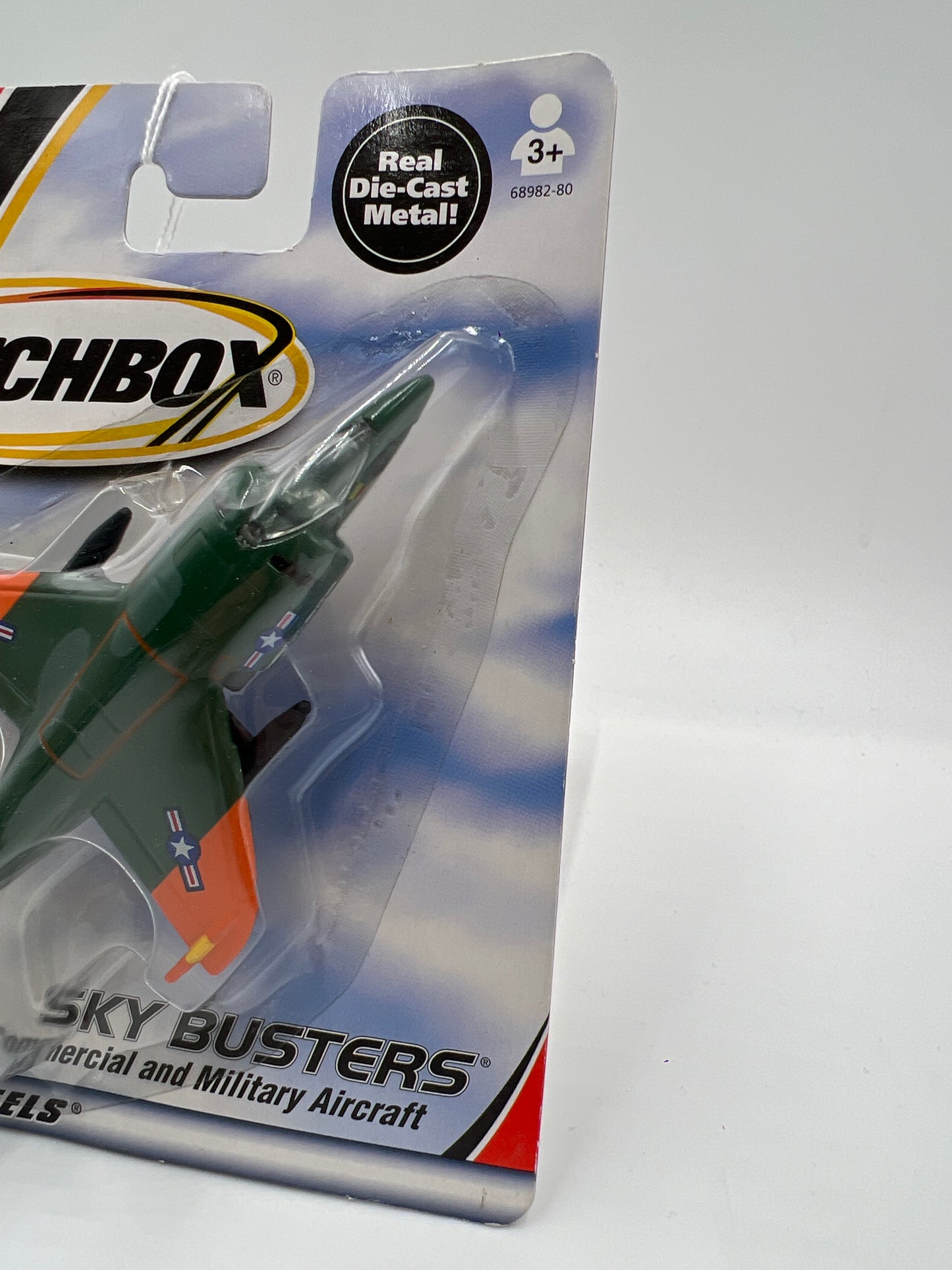Matchbox Sky Busters Harrier Jet Marines Green UU1