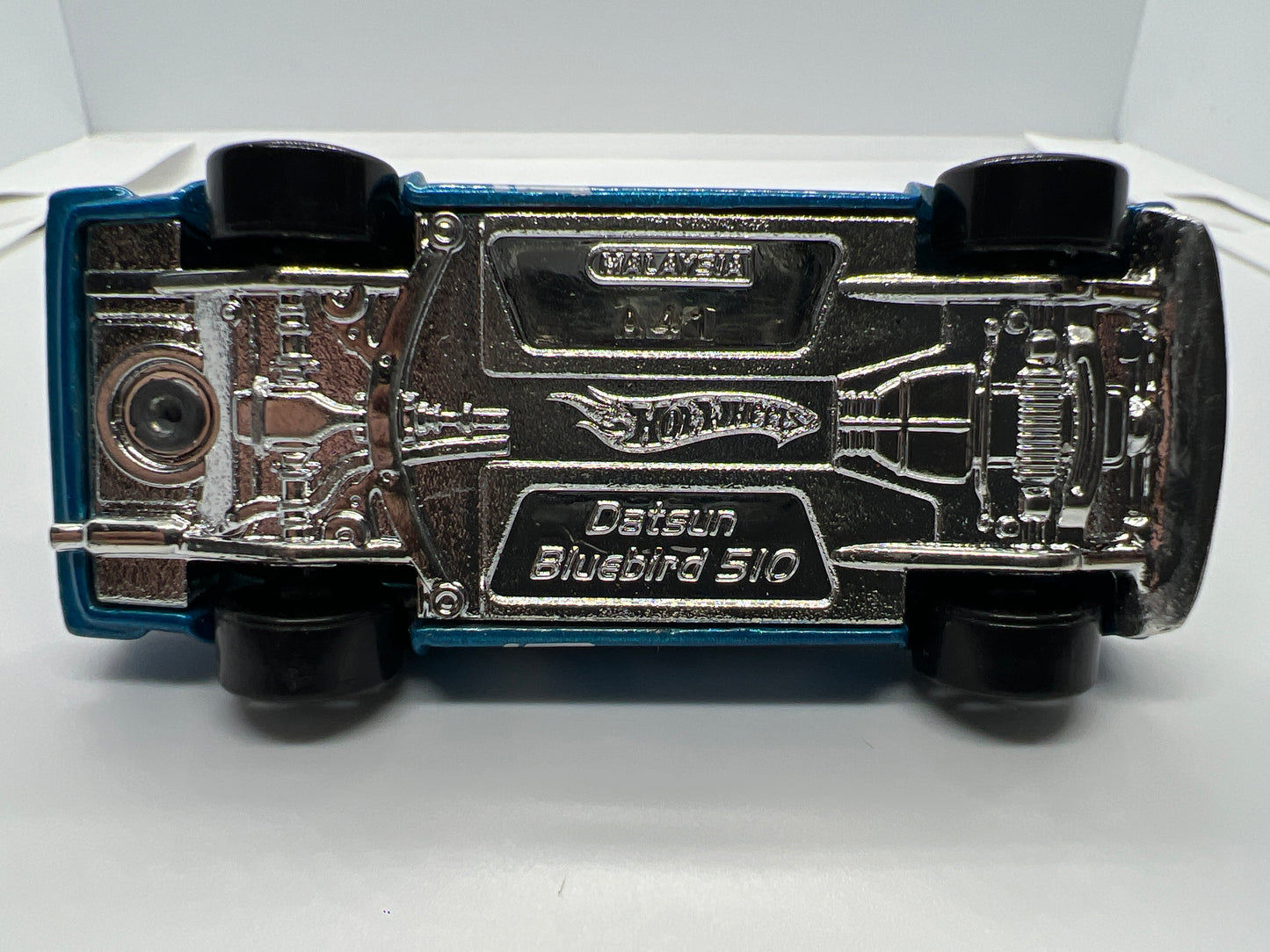 2009 Hot Wheels 1/64 New Models Datsun Bluebird 510 Blue Loose