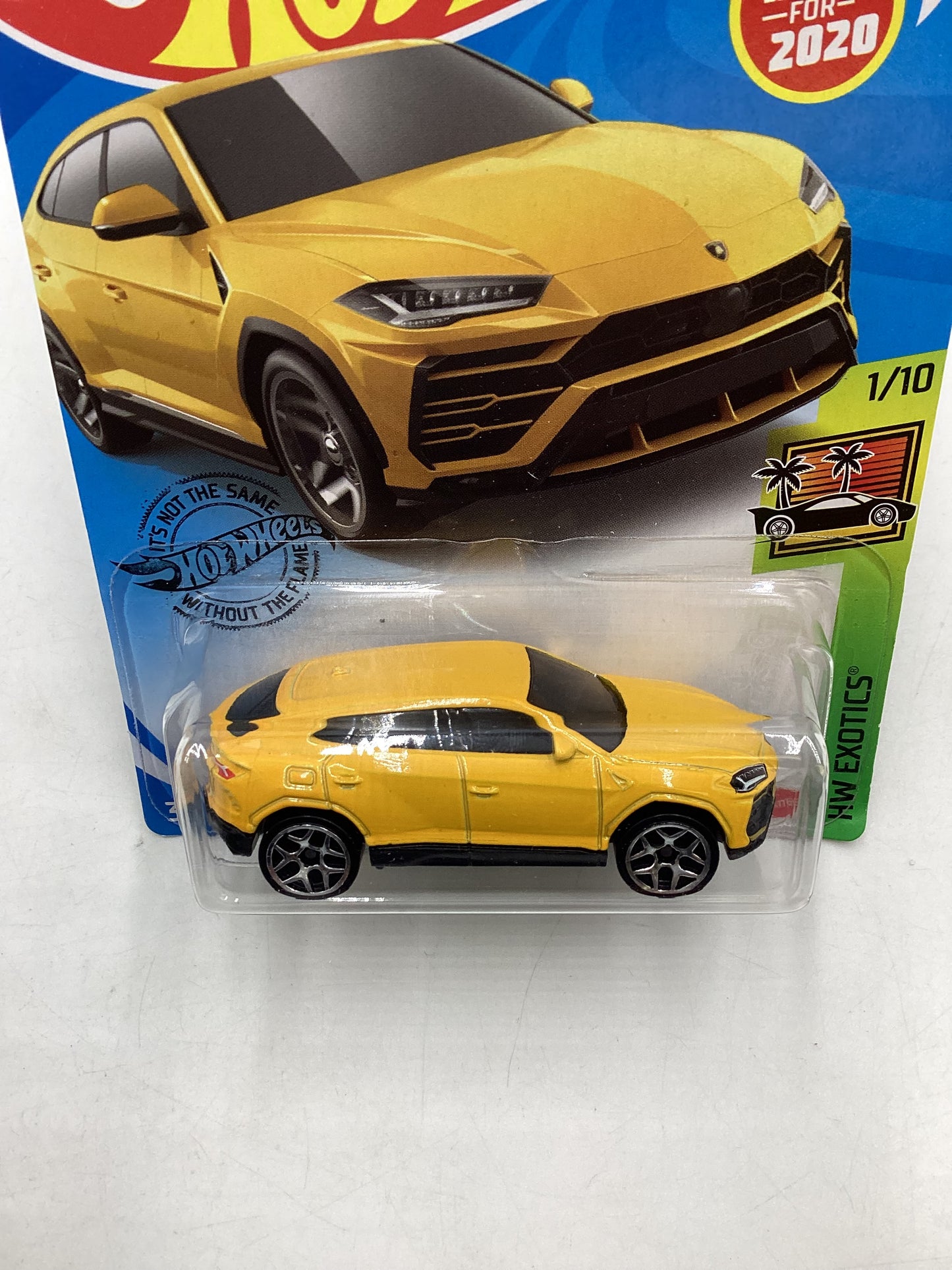 2020 Hot Wheels #213 Lamborghini Urus Yellow 101C