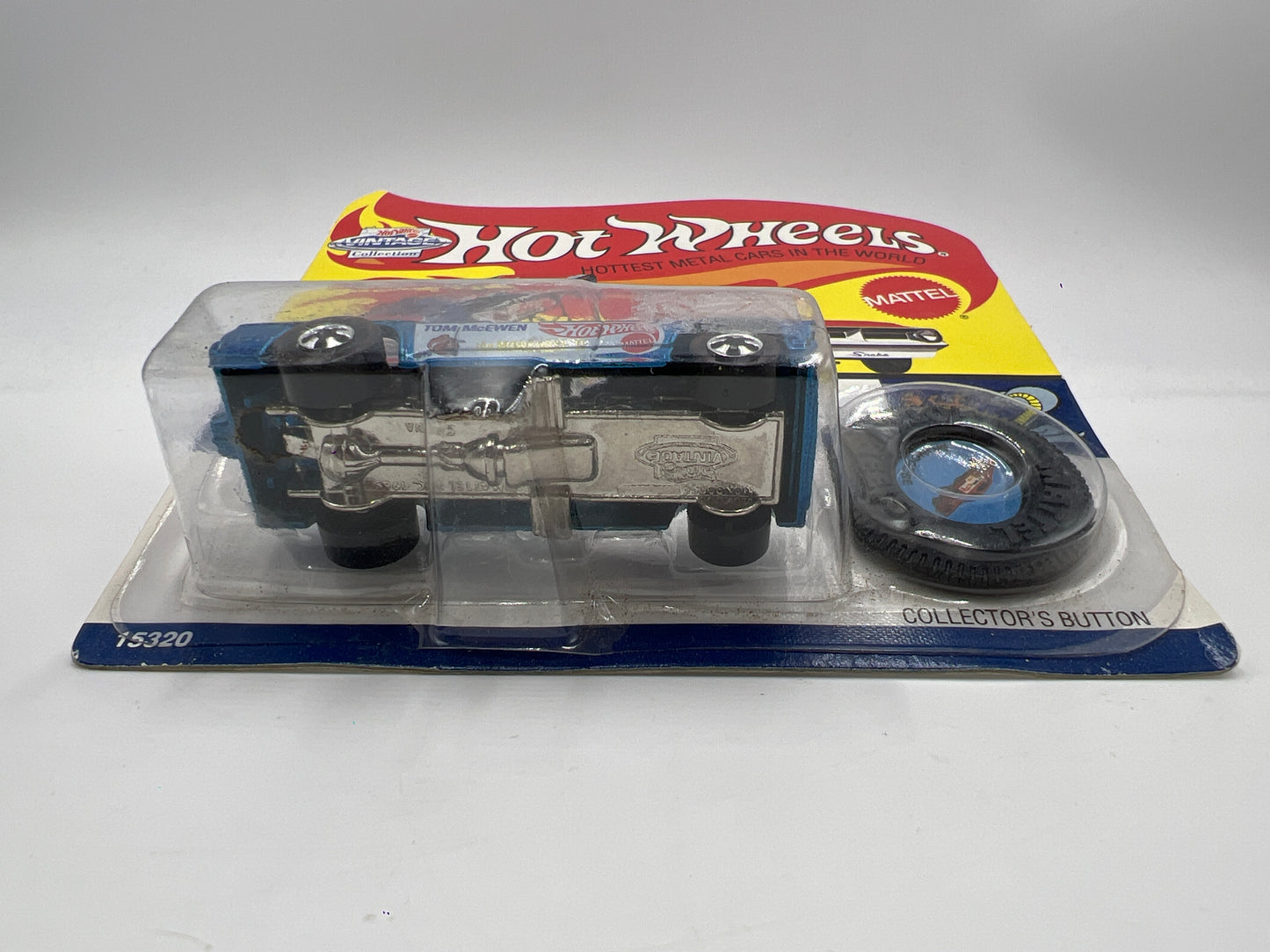 Hot Wheels Vintage Collection Mongoose Vs. Snake Tom McEwen Mongoose Blue