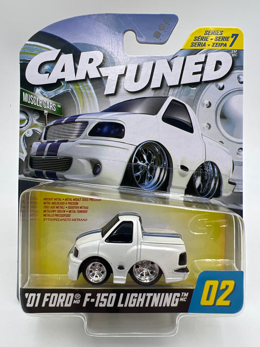 MGA Car Tuned Hobby Exclusive Series 7 #2 01 Ford F-150 Lightning White