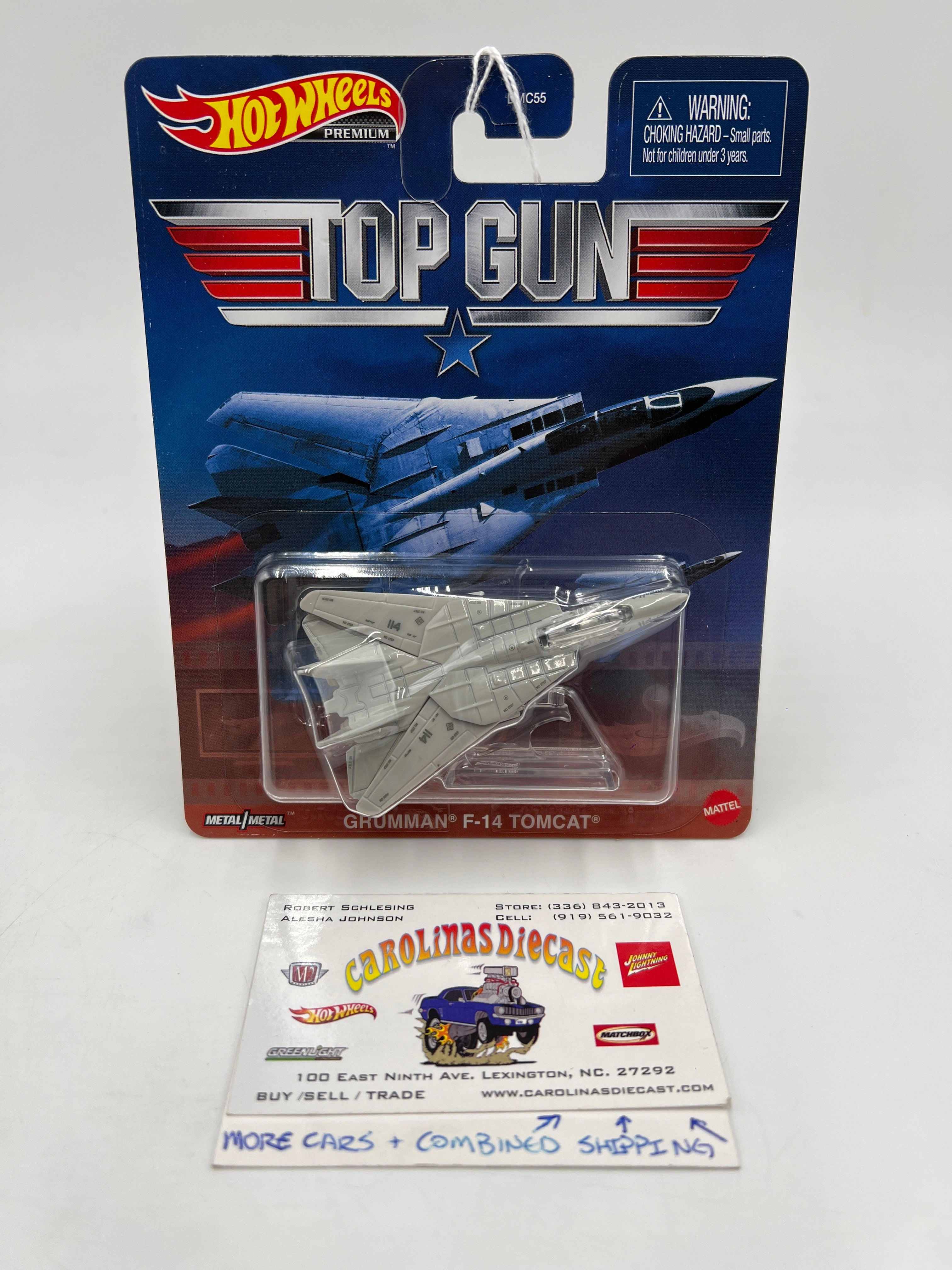 Hot Wheels Premium Pop Culture Top Gun Grumman F-14 Tomcat