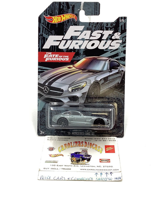 Hot wheels fast and furious 1/5 15 Mercedes AMG GT