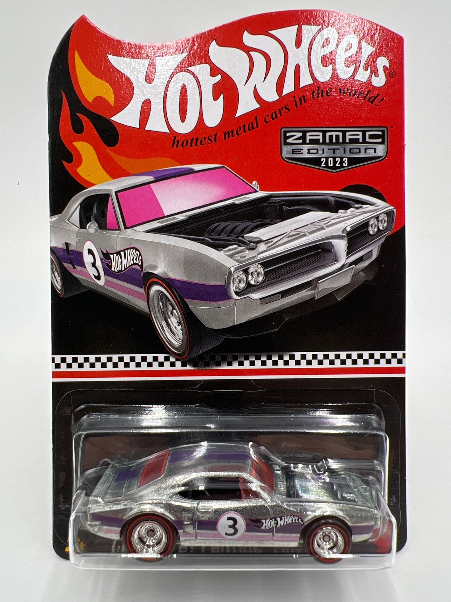 2023 Hot Wheels Mail In Zamac #3 Custom 67 Pontiac Firebird W/Protector
