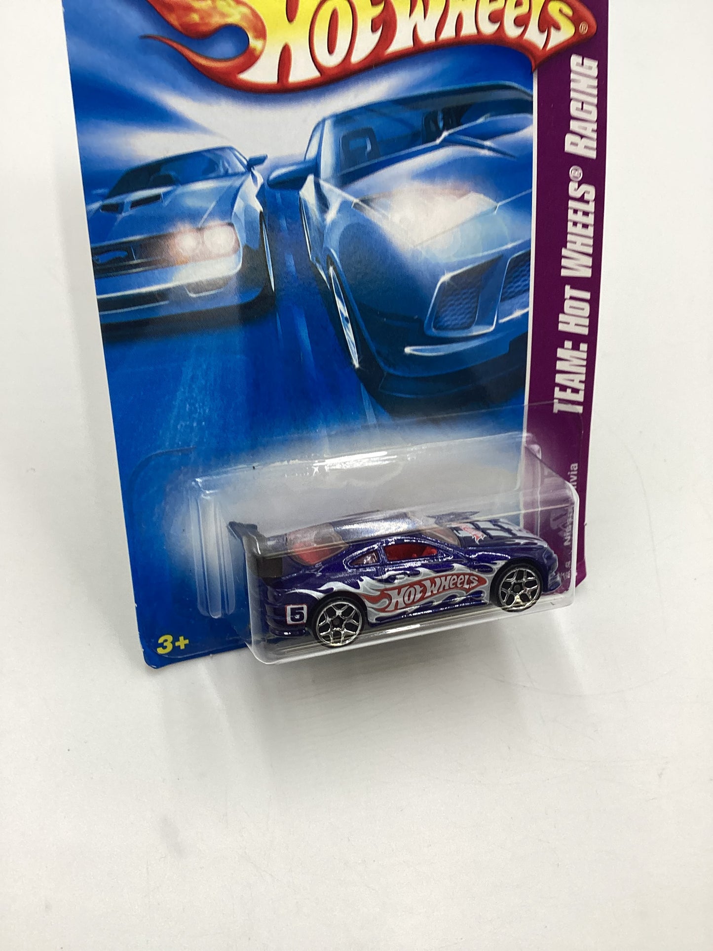 2008 Hot Wheels HW Team: Hot Wheels Racing #148 Nissan Silvia Blue Y5 Wheels 80B