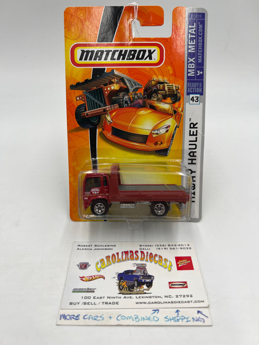 Matchbox MBX Metal #43 Hiway Hauler Red 217E